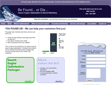 Tablet Screenshot of befoundordie.co.uk